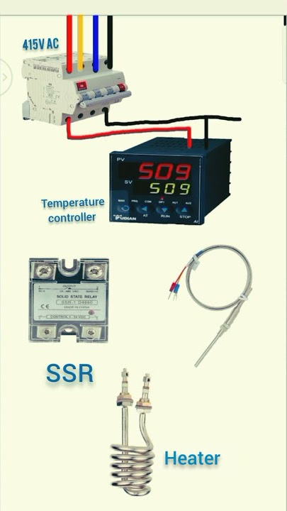 solid state relay |temperature controller connection