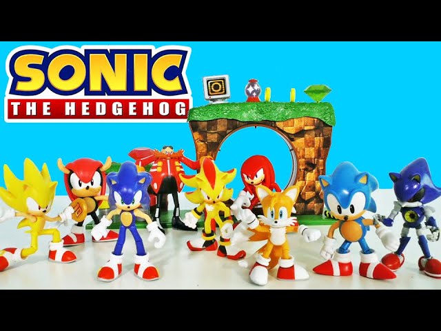 Sonic Prime 5 Articulated Action Figure - Shadow Green Hill Zone