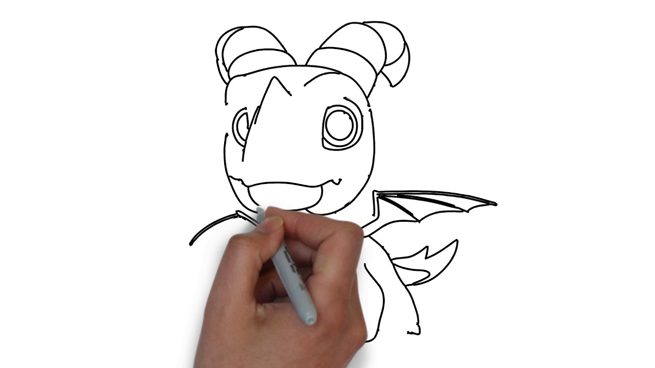 How to Draw Dragons Rescue Riders Aggro Step by Step