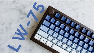 Strawberry Milk Ice Tactile Switches || LW-75 || Alu Plate || ASMR Sound Test