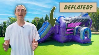 Why Your Inflatables Are Not Inflating Properly | XJUMP