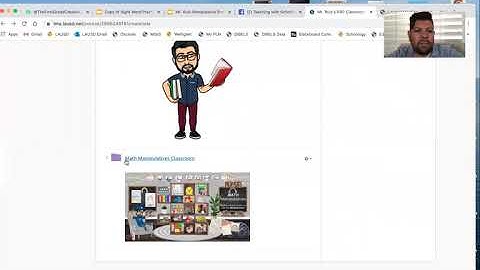 Schoology: How to add a picture/cover to a course folder.