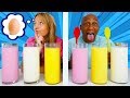 TWIN TELEPATHY MILKSHAKE CHALLENGE!!!