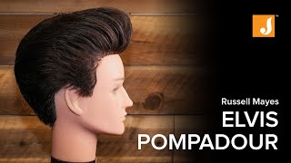 Elvis Inspired Men's Pompadour Haircut - Iconic Celebrity Hairstyle Tutorial