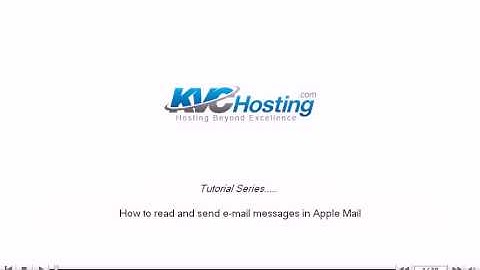 How to read and send e-mail messages in Apple Mail