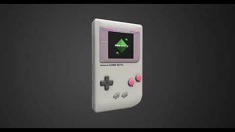 Nintendo Game Boy | 3D Model