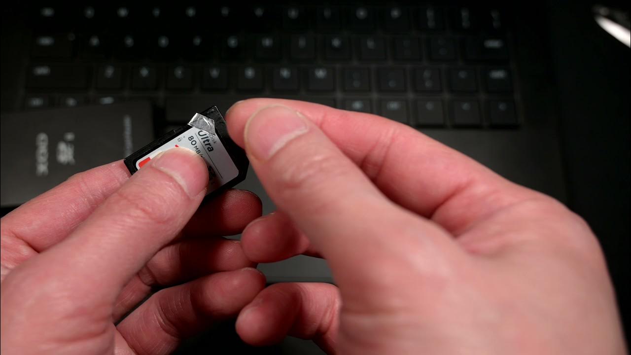 HOW TO SD Card Fix broken write protection tab NOT using scotchtape