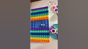Board Game Pop It Fidget ASMR!