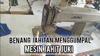 Causes of thread clumping on Juki sewing machines