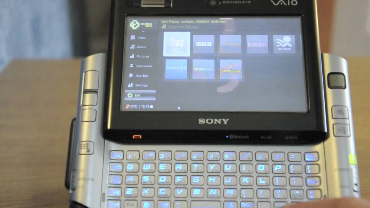 Mac OS X på Sony UX50