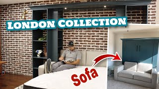 London Collection: sofa murphy bed by Murphy Bed Studios 10,005 views 2 years ago 5 minutes, 54 seconds