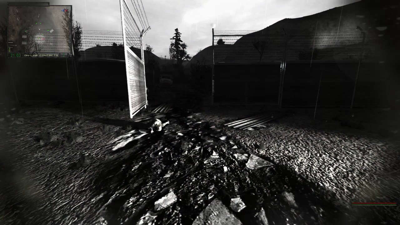 ОП-2, dsh mod: день 347 (2/6) Янтарь. Телепорт в X-16 на лопасти вертолета