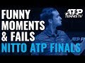 Funny Tennis Moments And Fails 🤣 | Nitto ATP Finals 2019
