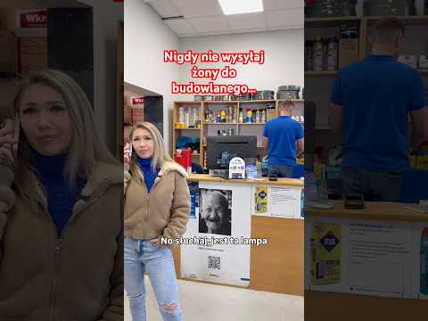 Nigdy nie wysyłaj żony do budowlanego… #polskihumor #śmieszne #remontdomu #humor thumbnail