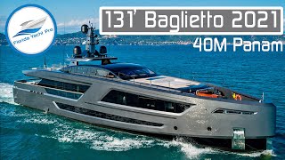 131' Baglietto 2021 40M Panam Walkthrough @ 2021 Cannes Yacht Festival