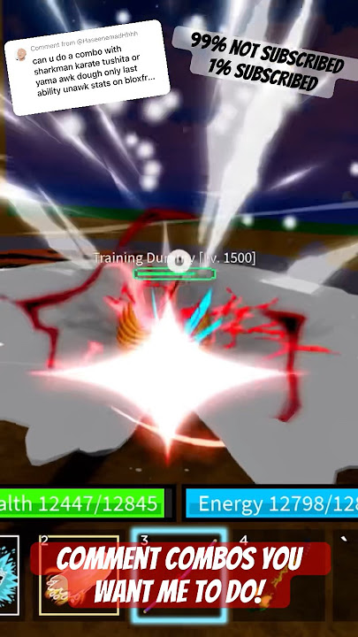 Quake + Spikey trident + Sharkman Karate One shot combo Bloxfruits Roblox, Quake + Spikey trident + Sharkman Karate, One shot combo, Blox fruits #Roblox #BloxFruit #Bloxfruits, By MadDanger