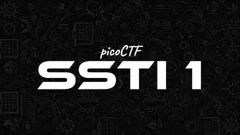 picoCTF: SSTI 1