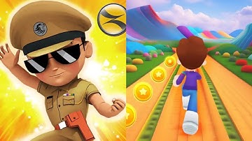 Little Singham VS Kooply Run: Subway Craft Game 2025 Gameplay Android, ios