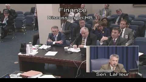 Eric LaFleur spars with hospital CFO