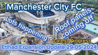 Manchester City FC Etihad Expansion Update 29052024