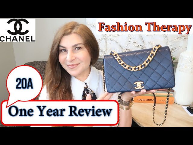 Chanel19 alternative in Caviar leather is Fashion Therapy Seasonal Flap, One Year Review