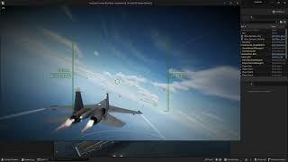 Iron Birds Dynamic camera movement. (Unreal engine 5 Jet Fighter Multiplayer Game) screenshot 4