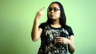 ASL 3 (Lupe) Deaf Event.AVI