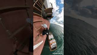 insta360 one x2 shot - crew change at anchorage part 3