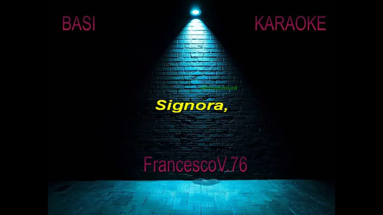 Signora KARAOKE MAURO NARDI
