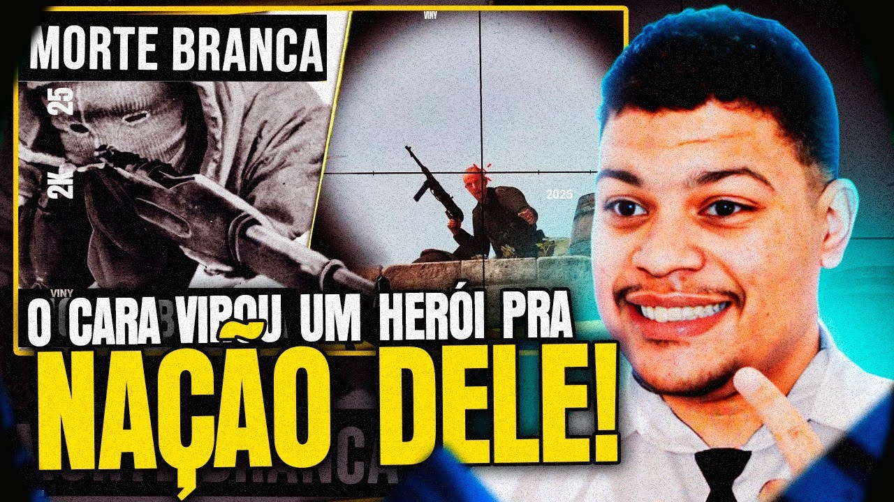 O MAIOR e o MAIS LETAL SNIPER da história | MORTE BRANCA | Você Sabia? [REACT]