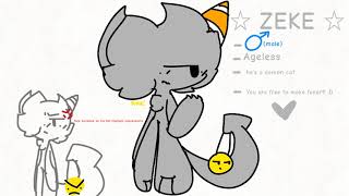 β ZEKES REF! β
more fun facts:
- I inspired him off of the changed series, skid and pump and the madness combat characters
- Hes a demon cat, but he tends to a like a dog alot
- Hes really not that serious, i just drew him serious because ... it kinda looks better β ZEKES REF! β