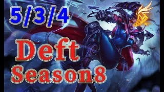 KT Deft Vayne ADC vs KaiSa Patch 8.22