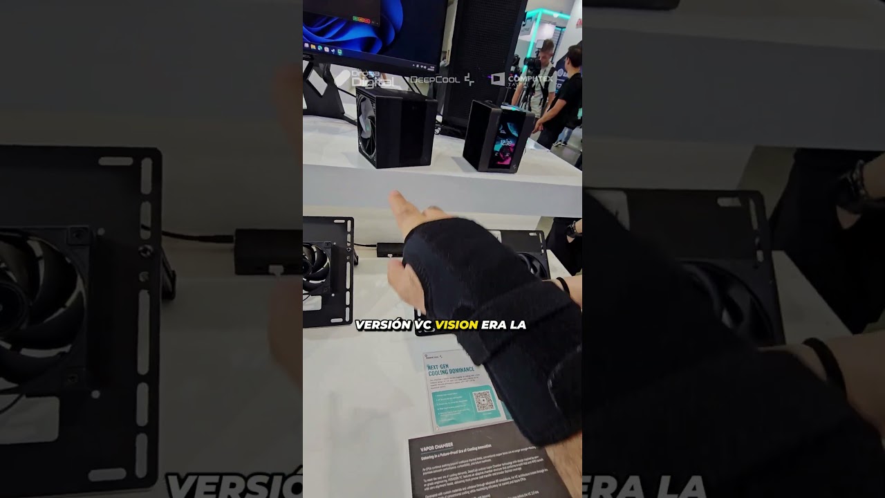 ¡NECESITO UNO! Enfriamiento por aire pero con vapor chamber de DeepCool 🤯 más frío y menos espacio