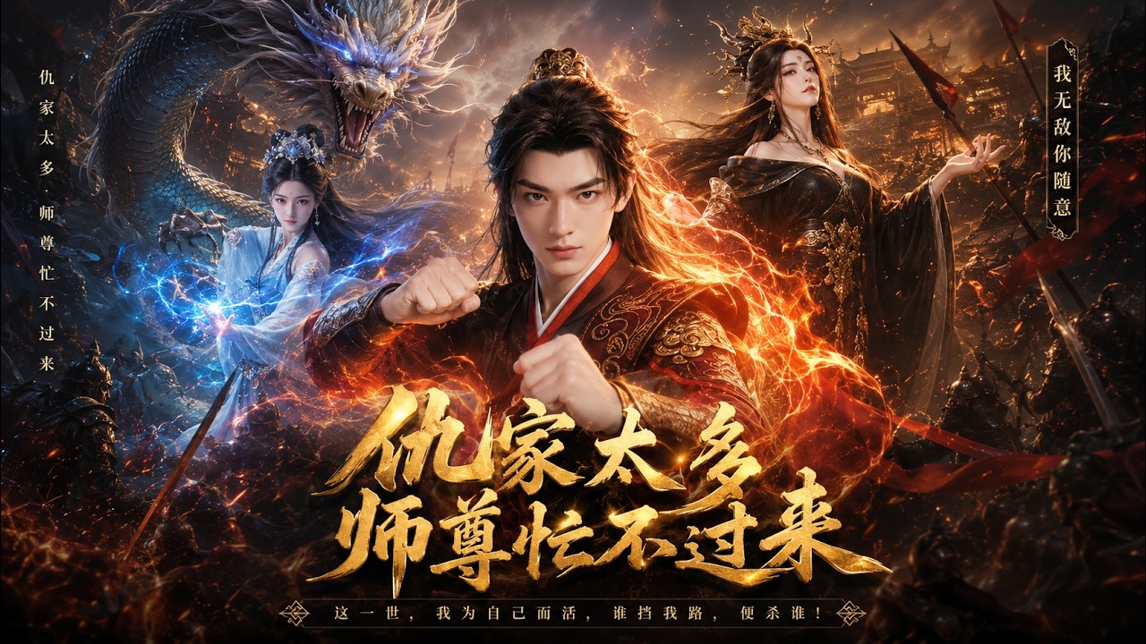 仇家太多，師尊忙不過來
