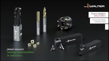 Precision tools product innovations 2020-2 turning, drilling, threading, milling - Walter Tools