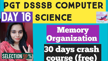 DAY 16- 30 DAYS CRASH COURSE FOR DSSSB PGT COMPUTER SCIENCE || PGT || DSSSB EXAM|| NSCLASSES