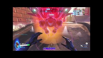 Overwatch 2 - D.VA gameplay Practice Vs AI