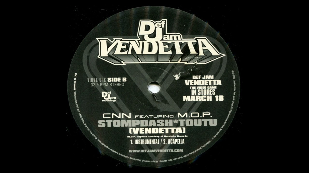 Capone -N- Noreaga ft. M.O.P. - Stompdashitoutu (Acapella)