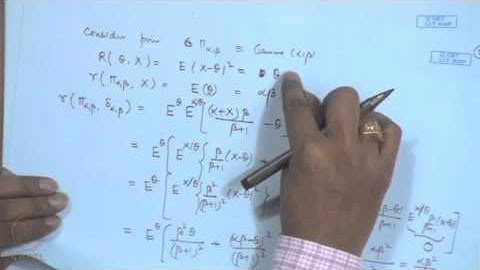 Mod-20 Lec-20 Bayes and Minimax Estimation - III