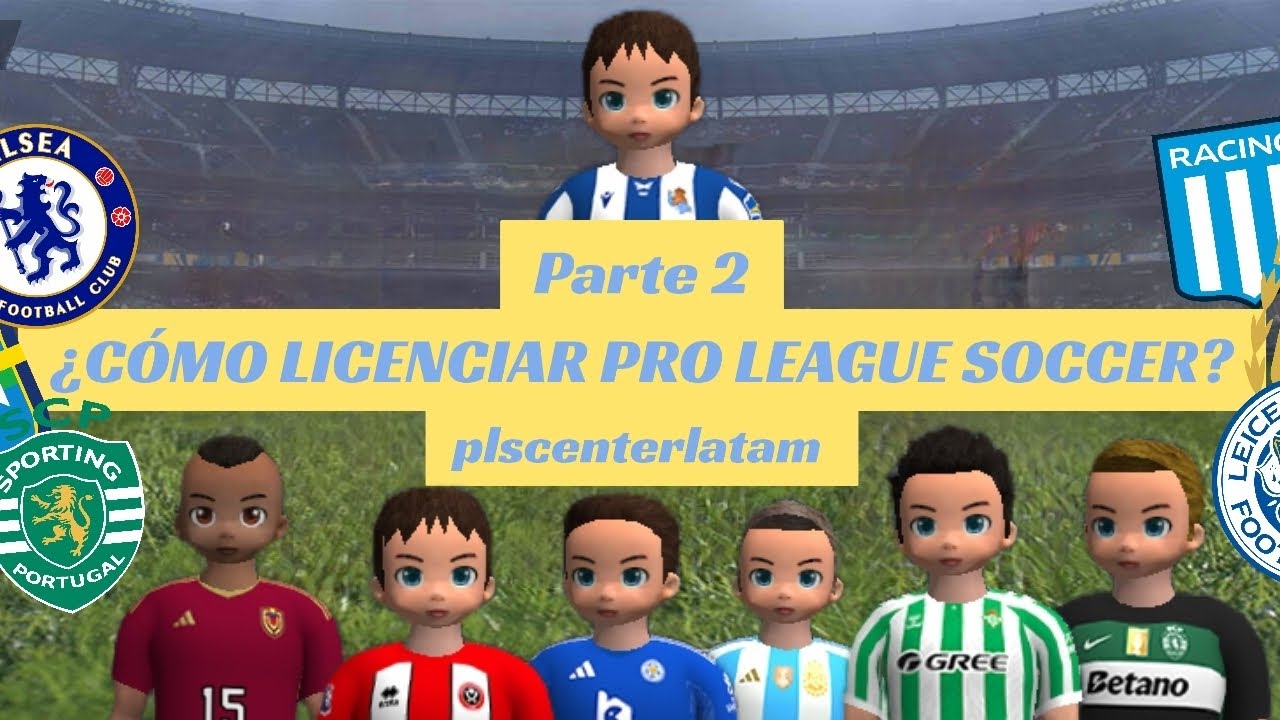 ¡COMO LICENCIAR LIGAS Y EQUIPOS EN PRO LEAGUE SOCCER | PARTE 2! ✅❤️