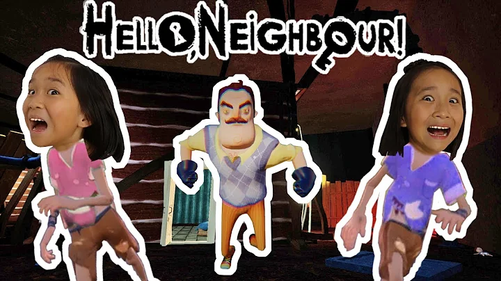 WE ARE TRAPPED IN THE NEIGHBOR'S BASEMENT! / Hello...