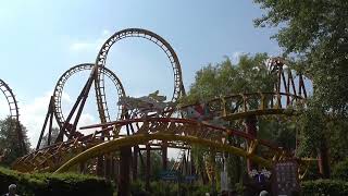 Gouderix coaster POV, Parc Asterix, France