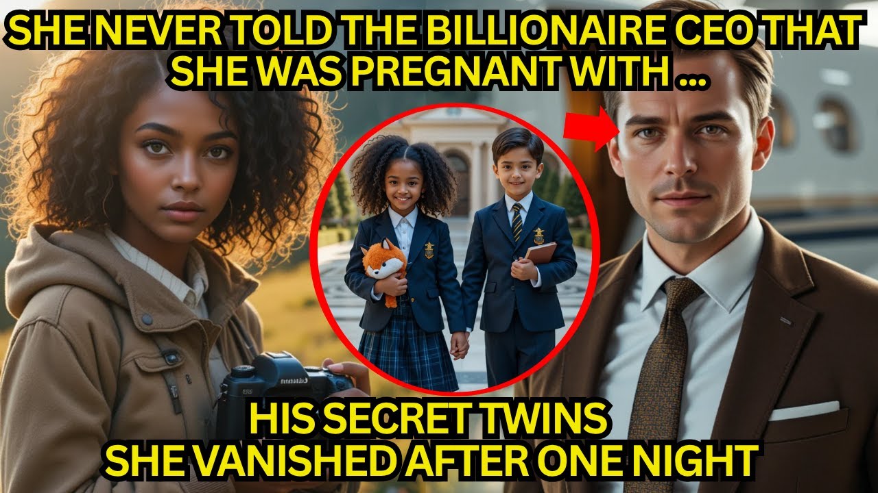 SHE NEVER TOLD THE BILLIONAIRE CEO THAT SHE WAS PREGNANT WITH HIS TWINS—SHE VANISHED AFTER ONE NIGHT