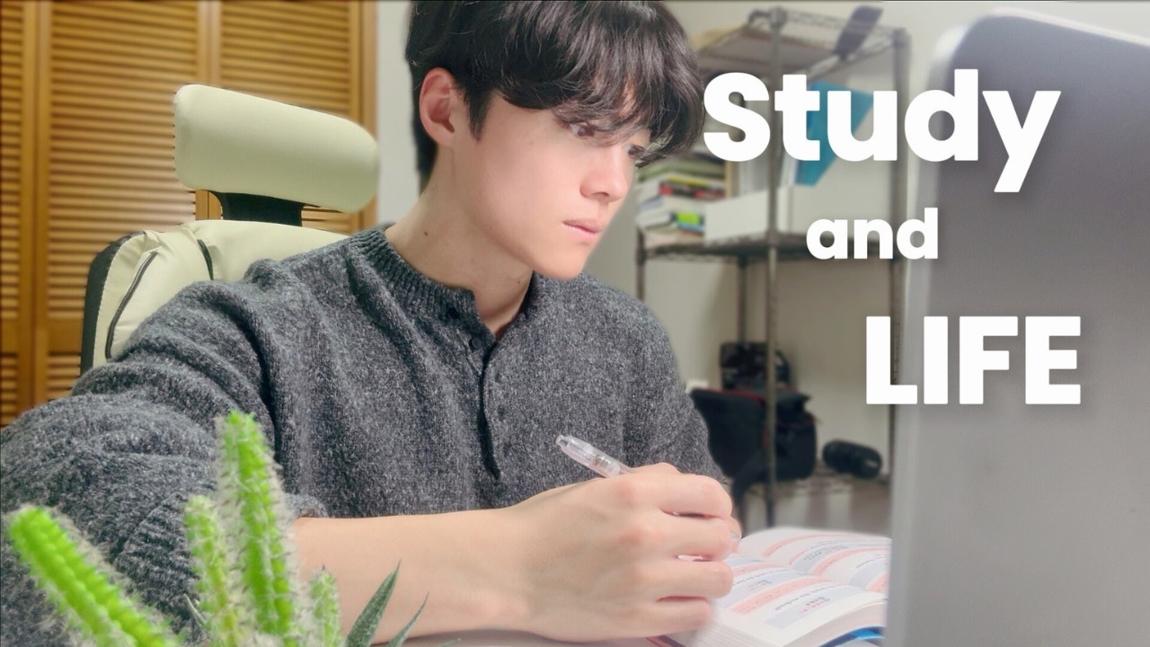 【Vlog】子どもが生まれて、勉強時間の作り方が変わった日| A Day Studying With a Newborn