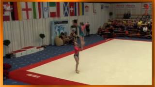 Acro II Gym Youth I1 Final WP Julien Laure and Vergauwen Anke Fiac 2015