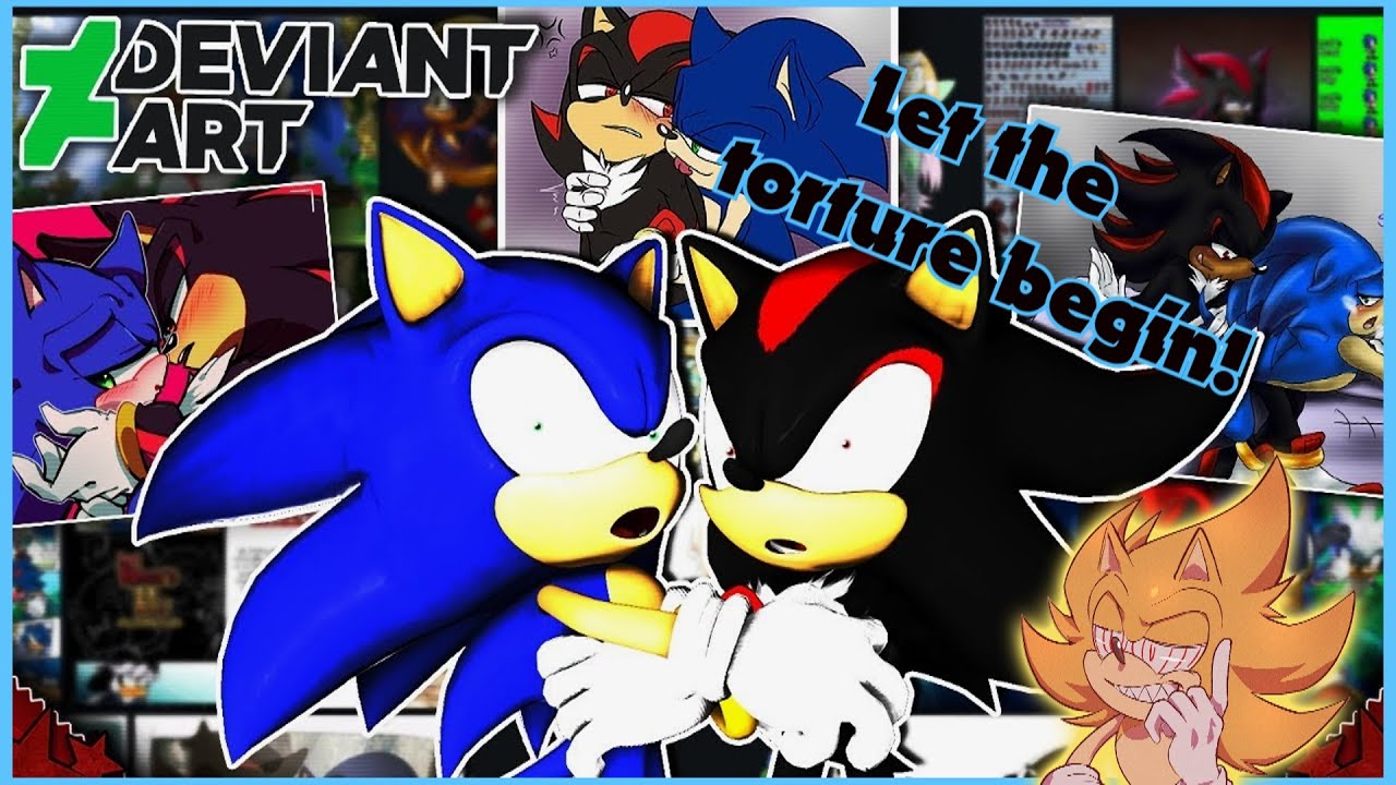 Sonic and Shadow with movie design by Shadic15675 on DeviantArt