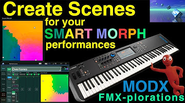 Create Scenes for Smart Morph performances on the Yamaha MODX & Montage.