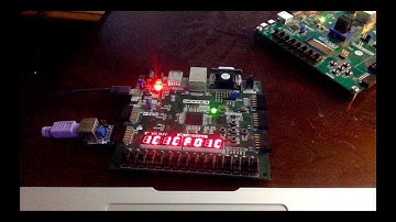 Hello PS/2 Keyboard in Verilog