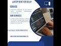 Laptop cleaning service