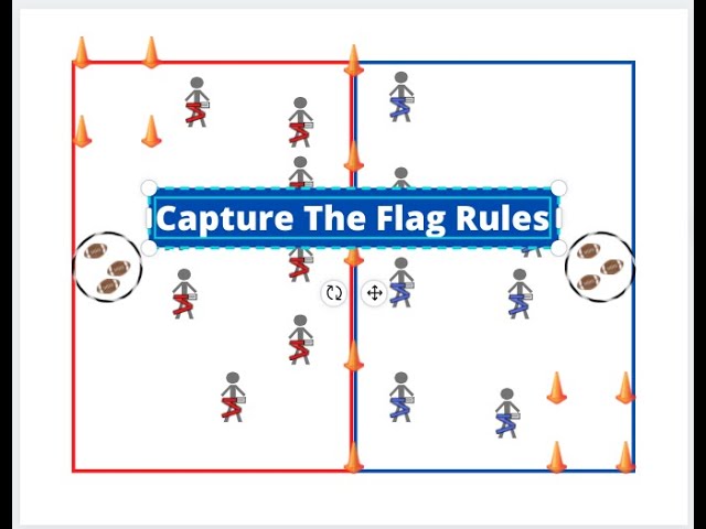 Play22 American Capture The Flag Glow in The Dark Game - Capture The Flag  Game Up to 14 Players - Capture The Flag Set Includes 14 Bands, 16 Team